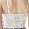 572717f6aeb333e52a48d7beec468148 Women’s Floral Lace Longline Bralette