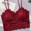 70e9bdb486af97b091a6ce4ce917ca22 Women’s Floral Lace Longline Bralette