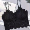 8278c1790ab5a4c8fc512f882d48b260 Women’s Floral Lace Longline Bralette