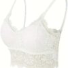 83126b6ed04f4f66c36c9e6f0d66bea8 Women’s Floral Lace Longline Bralette