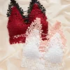 9fa2ebba8ae34022a161ae4dff42210c Women’s Floral Lace Crisscross Bralette