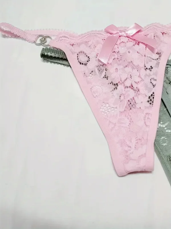 ab90a037-367f-42f4-81f5-84d3f6bf7de8 Lace Bow-Accent Thong Panties – Multiple Color Options
