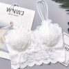 fefb588ee9042a15ecd3829f03a32da9 Women’s Floral Lace Longline Bralette